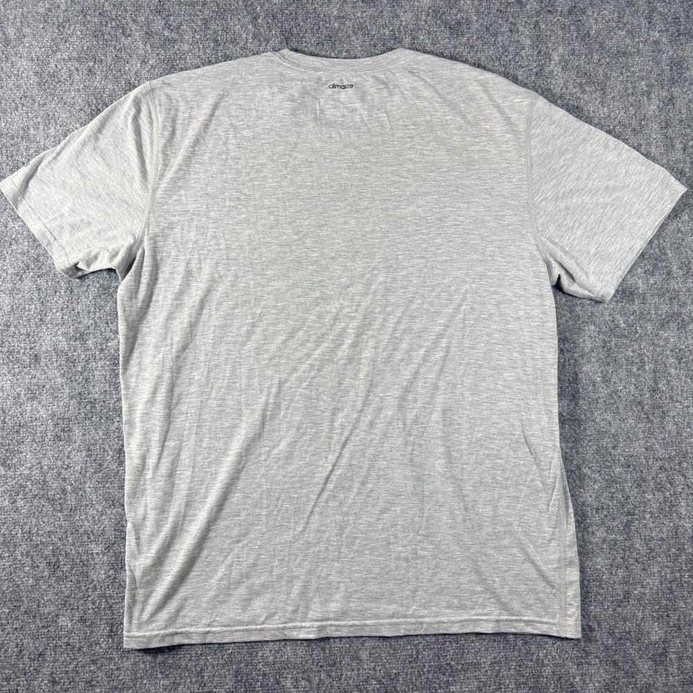 Adidas Ultimate Tee 2XL Gray "Go Fast Or Go Home" Graphic T-Shirt Athletic - Picture 7 of 7